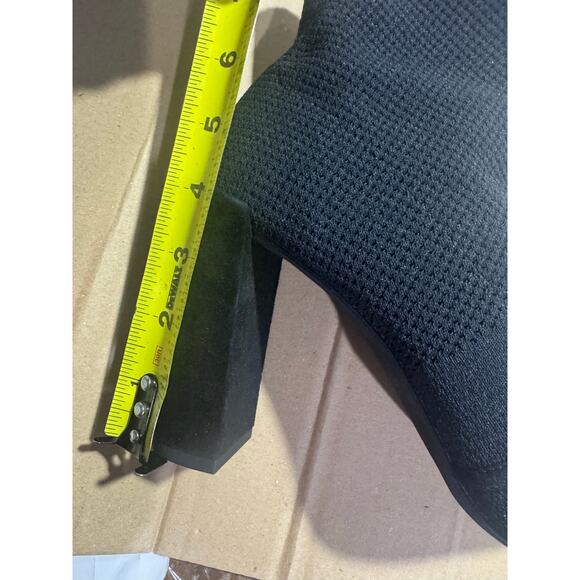 Kenneth Cole women's open toe Black sock bootie 9.5M nwob - Picture 2 of 7